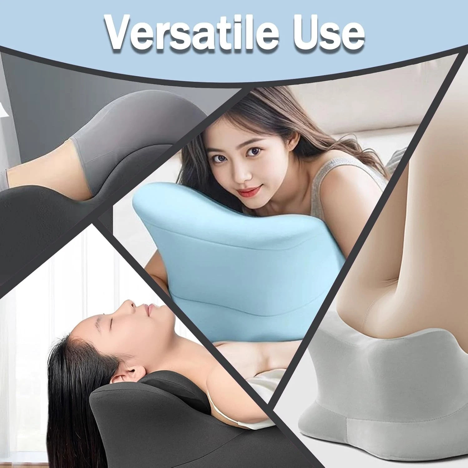 Sweet Spot Couple Pillow Couple Pillow Hip Pad Wedge Pillow Memory Foam 27°Angle