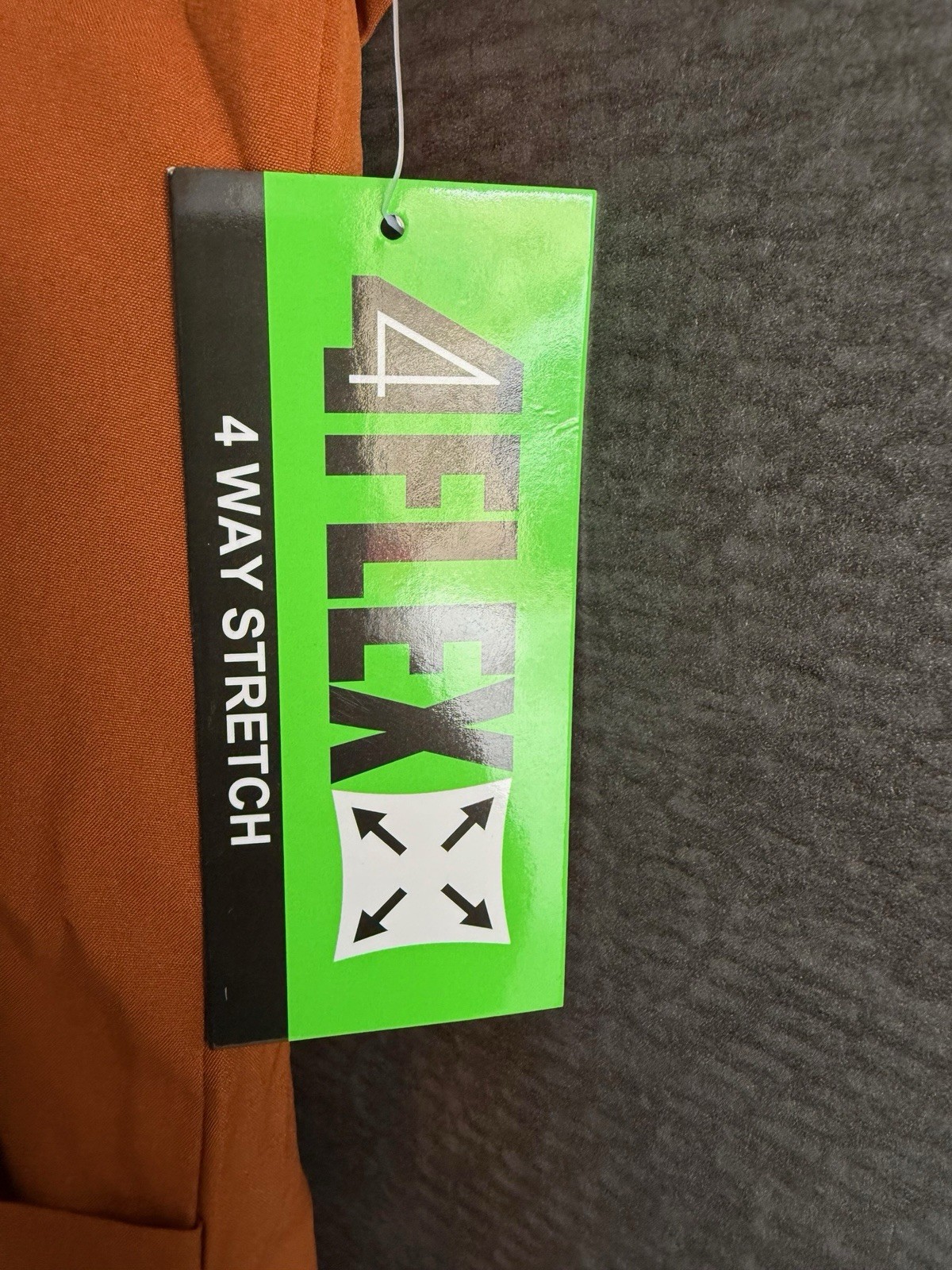 4Flex Scrub Set Size Large in Cinnamon color Top and Pants