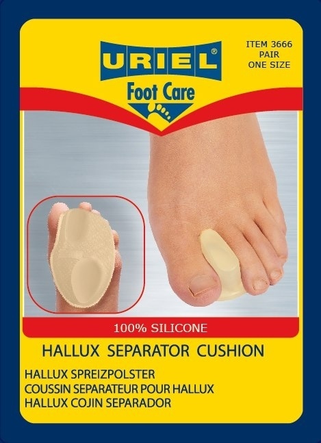 URIEL Hallux Valgus Bunion Corrector Toe Separator Metatarsal Support
