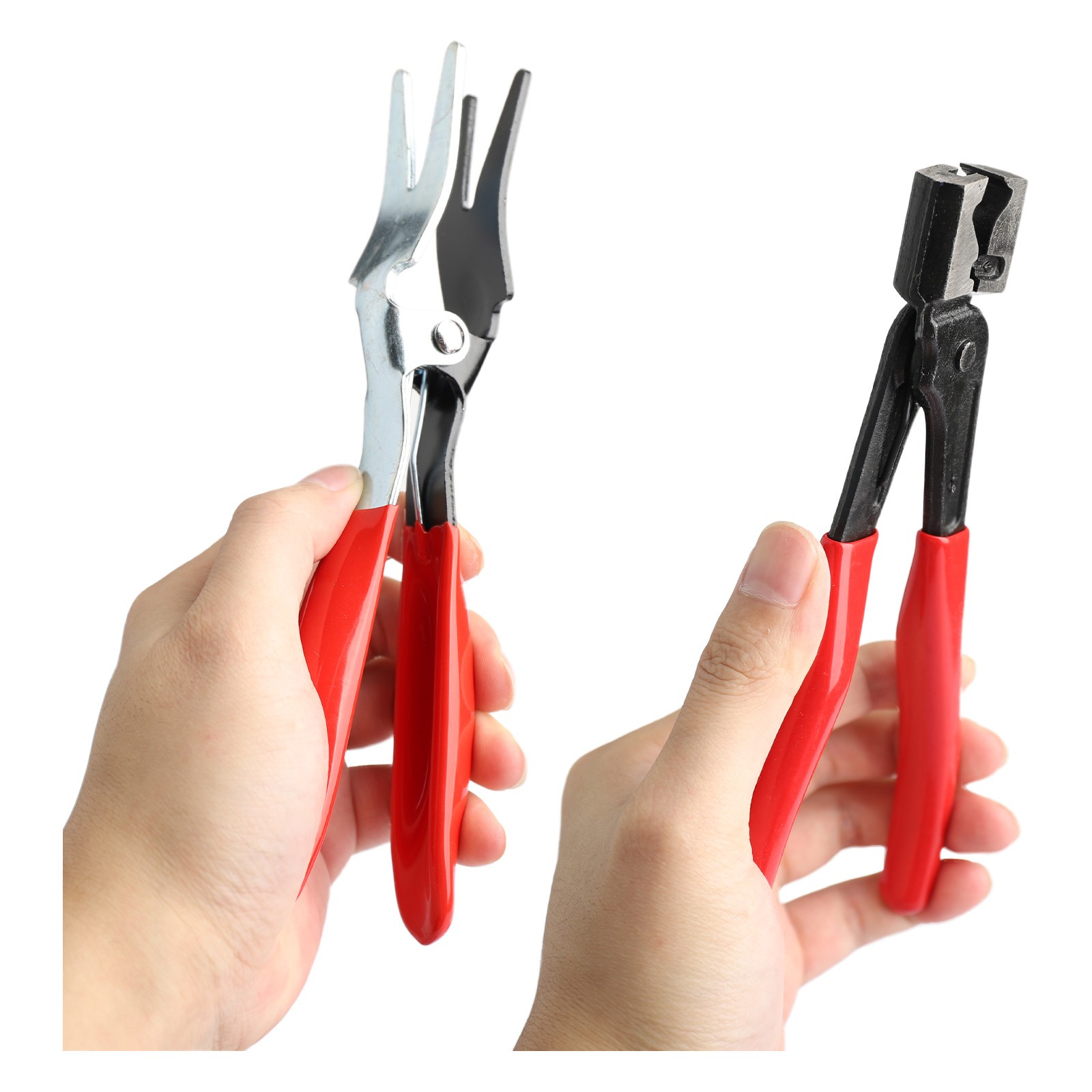 4pcs Hose Clamp Pliers Set Fuel Oil Pipe Removal Tool Car Repair