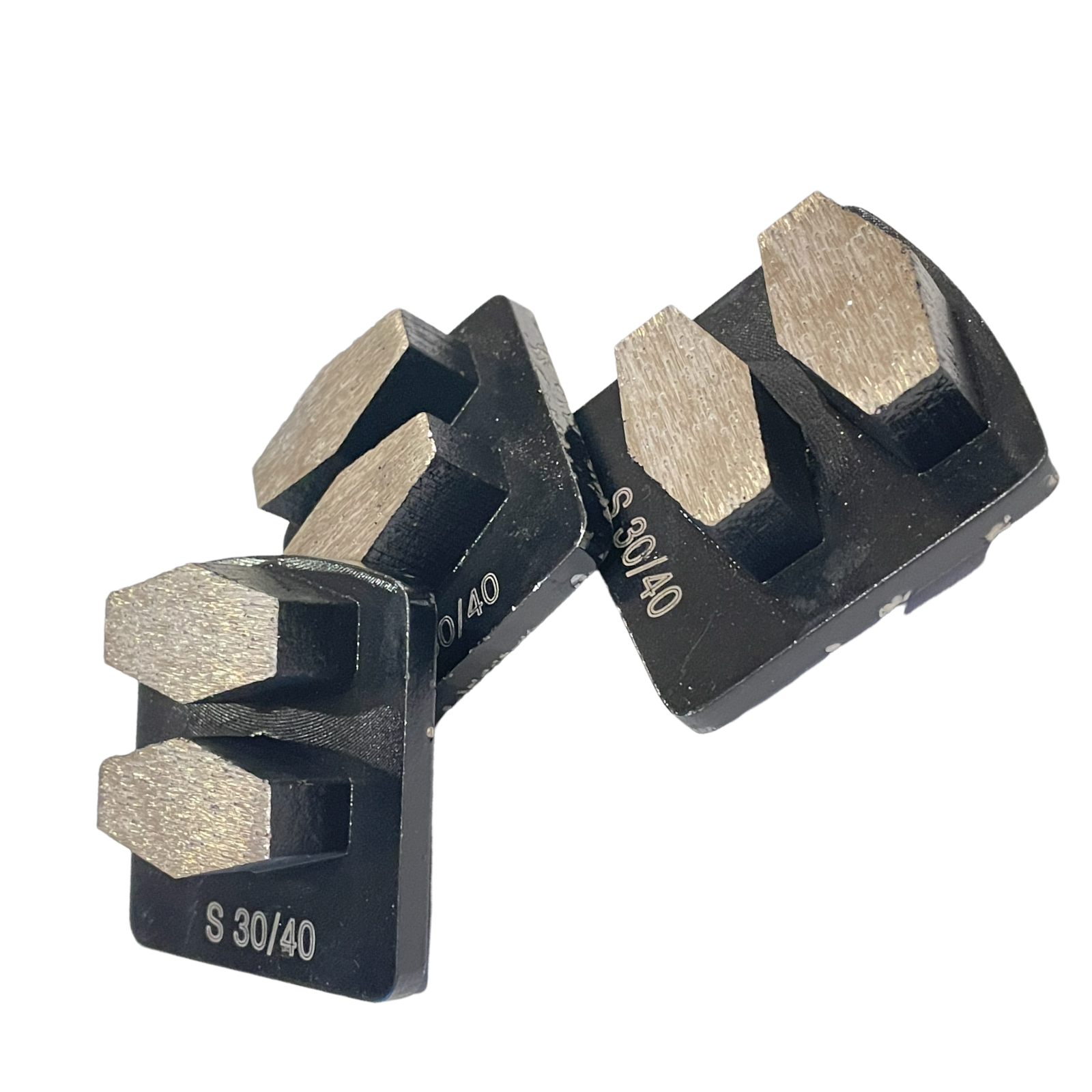 9 Pack Grinding Discs for Husqvarna PG Concrete Grinder Hard Bond 30/40 Grit