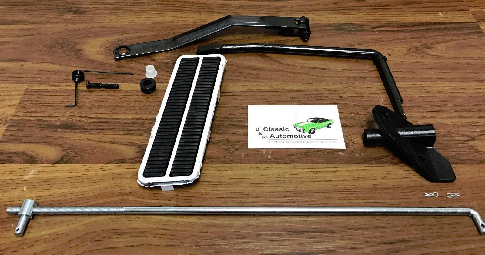 Camaro Nova Gas Pedal Kit with Throttle Linkage 12pc V8 accelerator kit