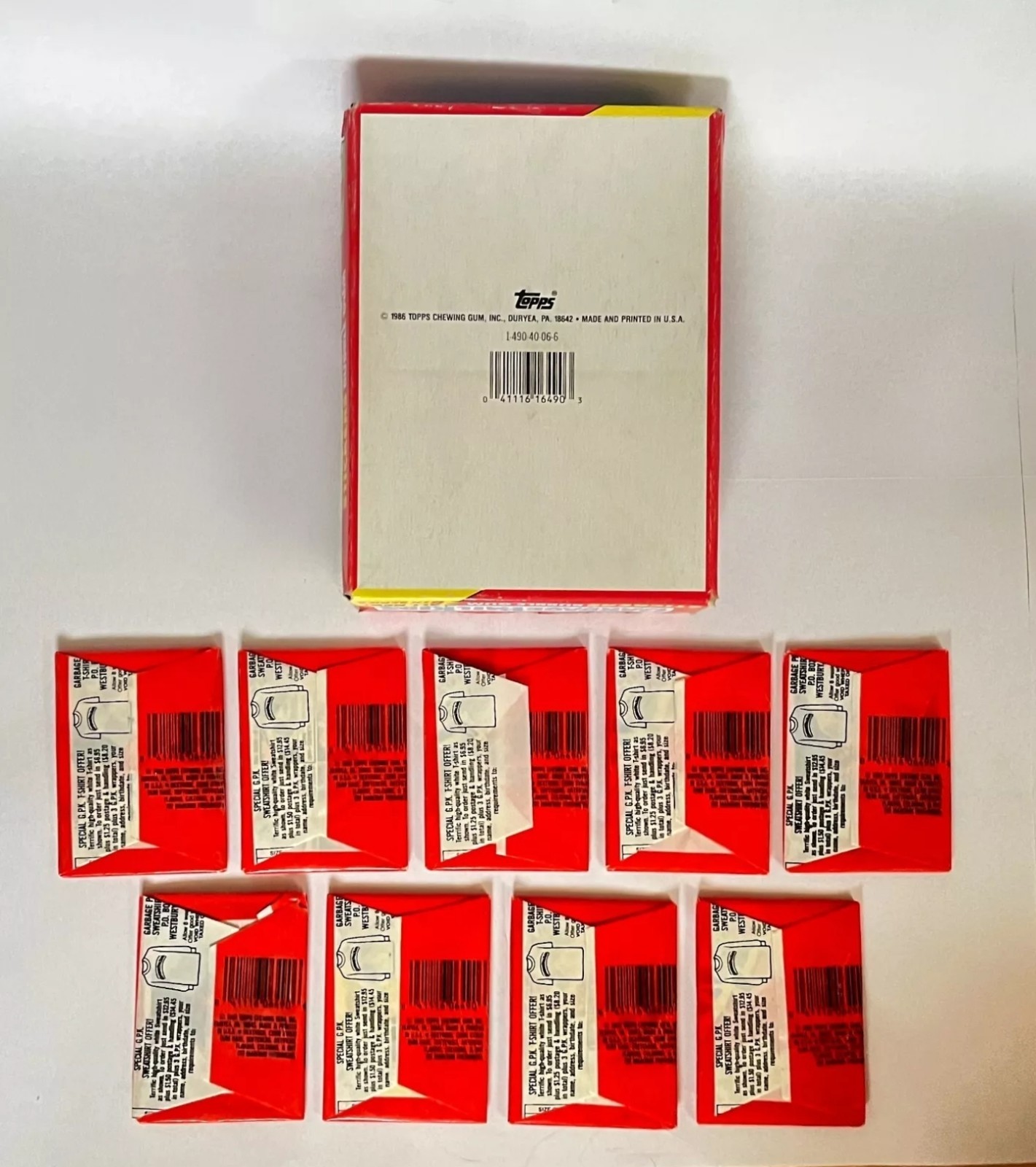 🤮Garbage pail kids OS6 Unopened Sealed Pack! GPK wax Pack Series 6 Brand New💀