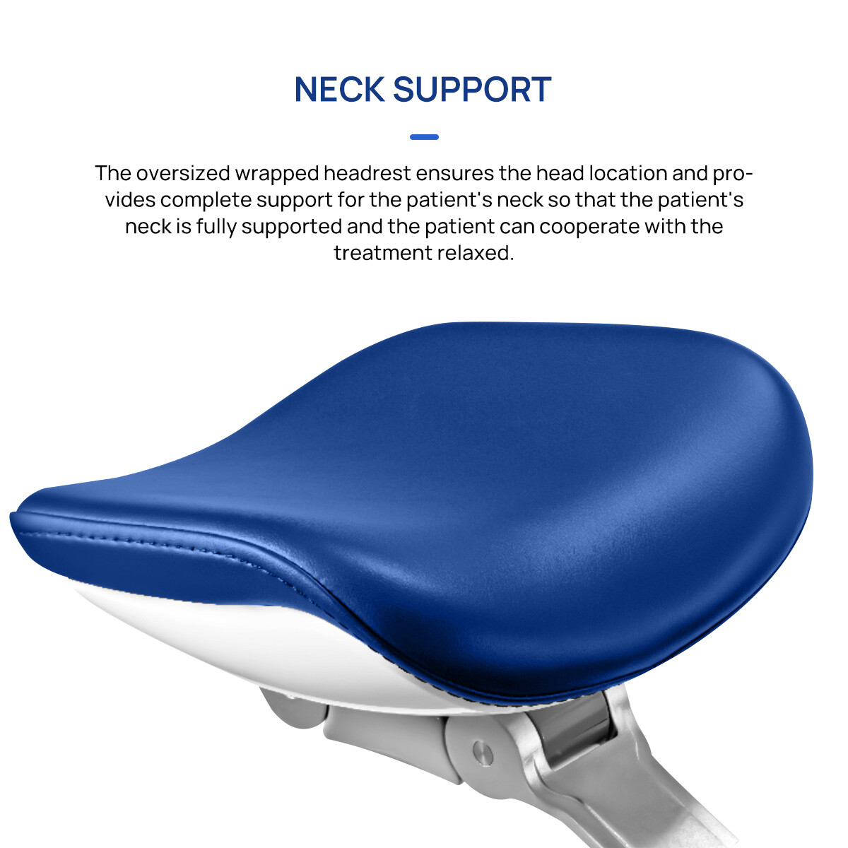 Dental Unit Chair Controlled DC Motor PU Leather/Delivery Unit Air Compressor 4H