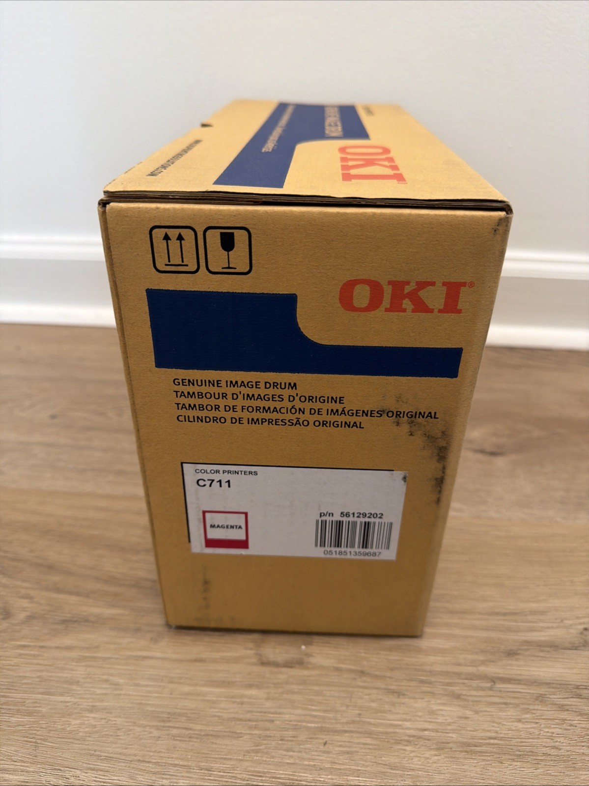 OKI Genuine Image Drum 56129202 050-1573 C711 MAGENTA - Sealed Package - OKIDATA