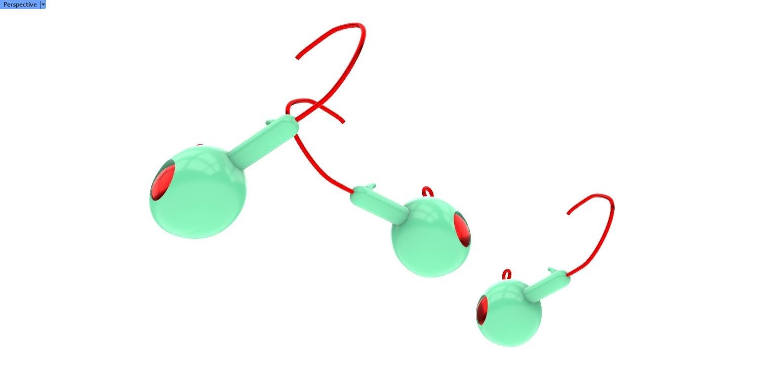 Rock Hound Walleye Jig Mold ( 8 cavity ) 1 oz and 1.25 oz