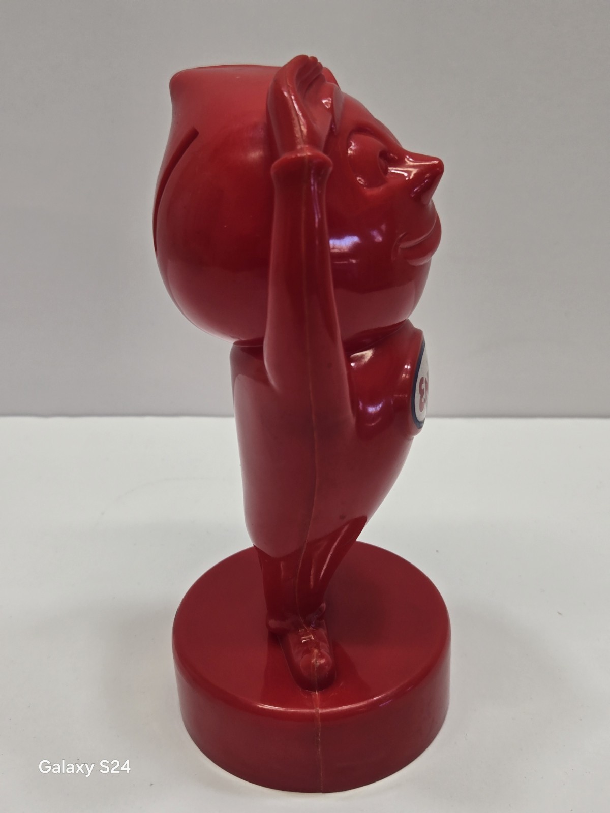 Vintage Esso/Enco Oil Gas Mr Drip Plastic Coin Bank Very Gd Condition Org Owner