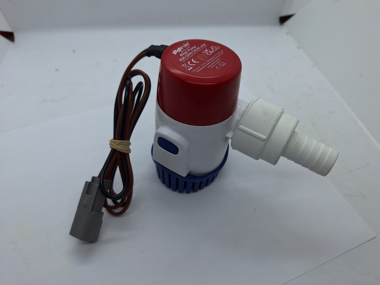New Rule Bilge Pump 800 GPH 3028 LPH Model 20DA 12v