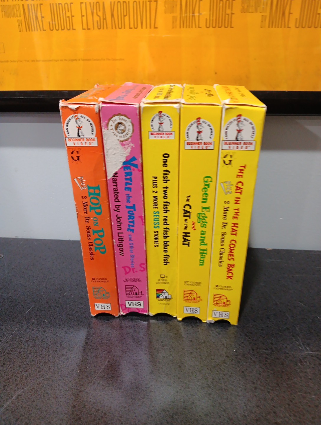 Dr Seuss Vhs Lot Rare