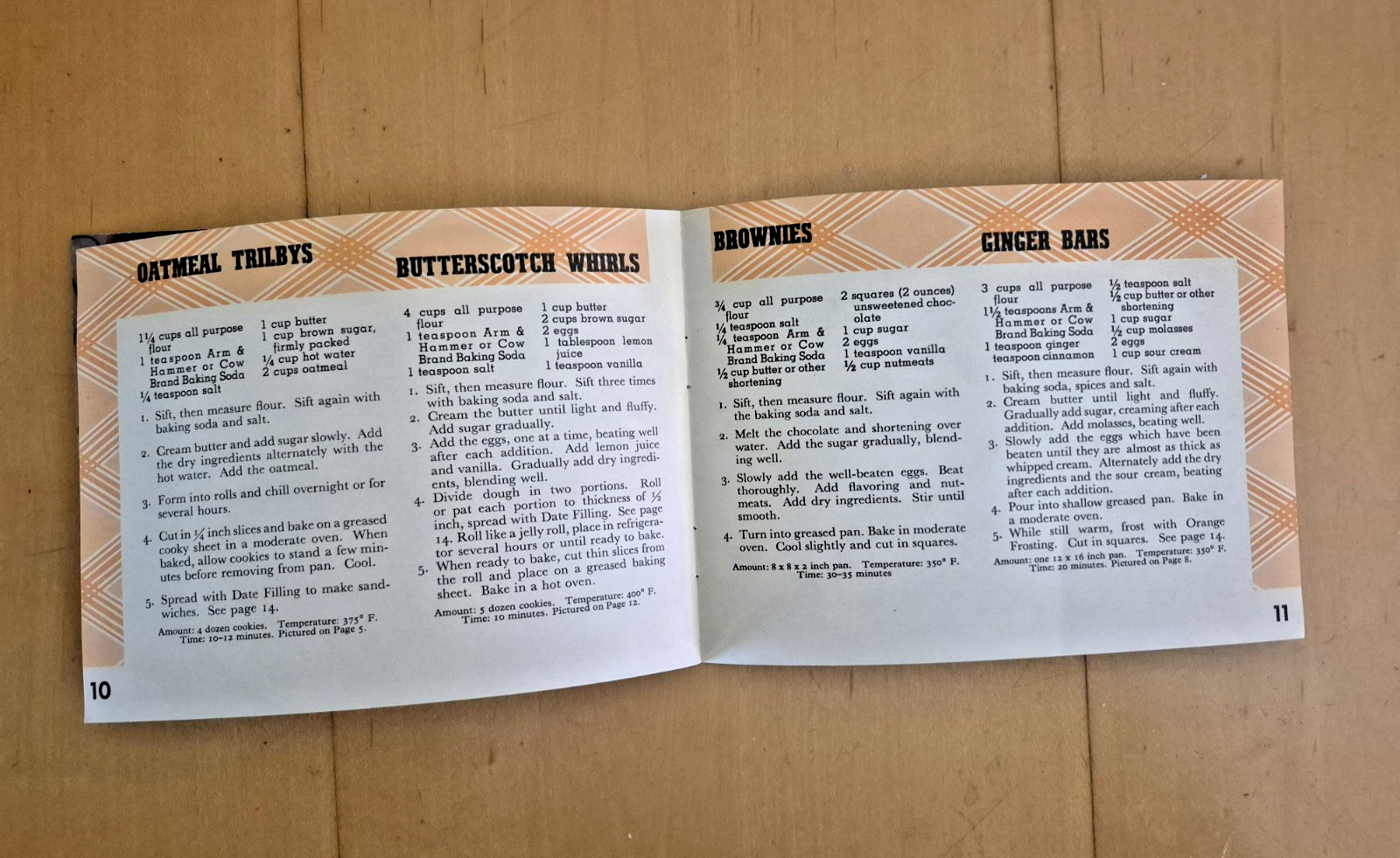 Vintage 1938 GOOD THINGS TO EAT Arm & Hammer Advertising Recipe Booklet