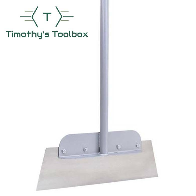 Walboard 18" Blade Steel Handle Floor Scraper - 60" 29004