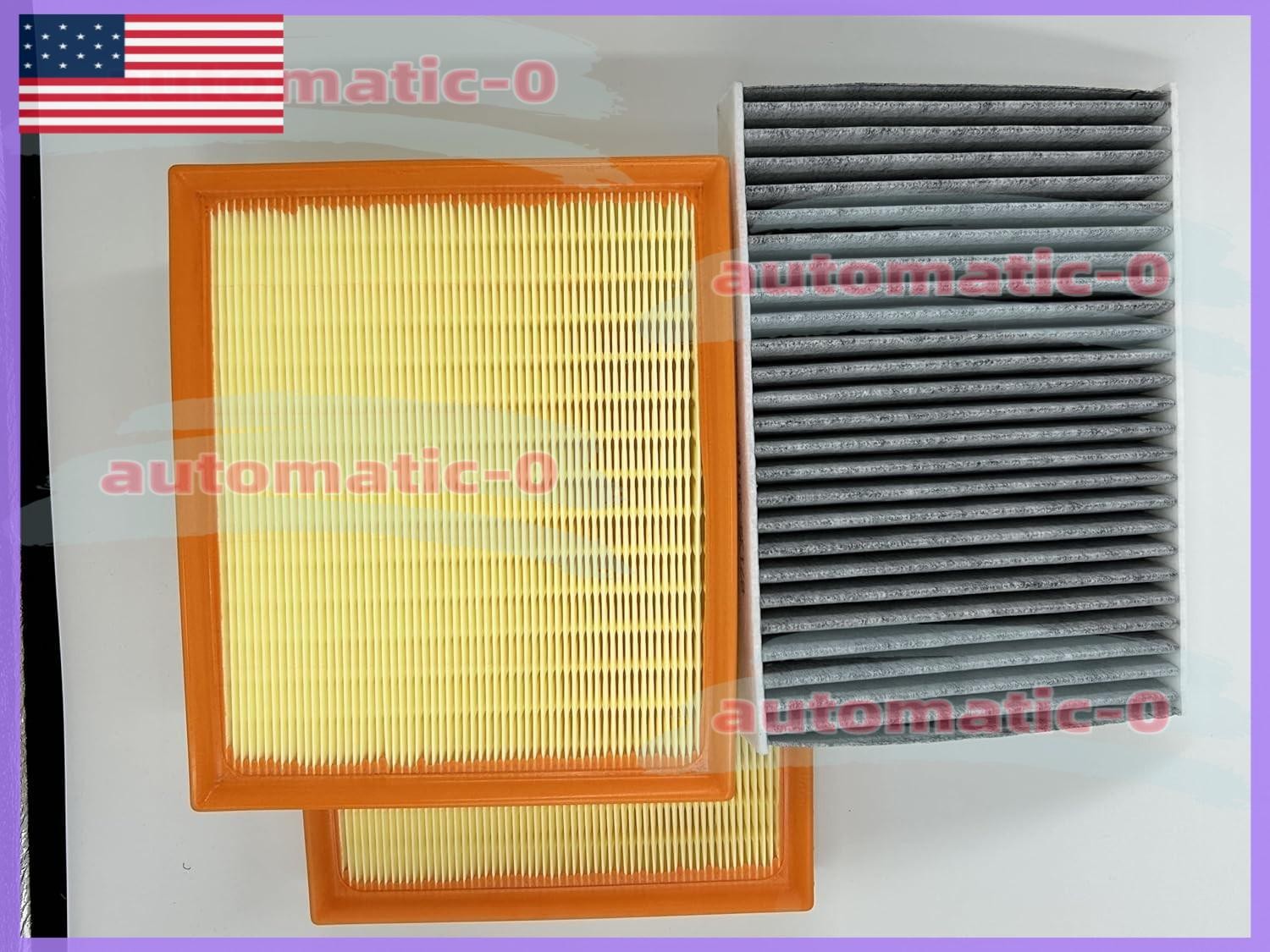 Engine Cabin Air Filters Compatible with 2022 2023 2024 Toyota Tundra Sequoia