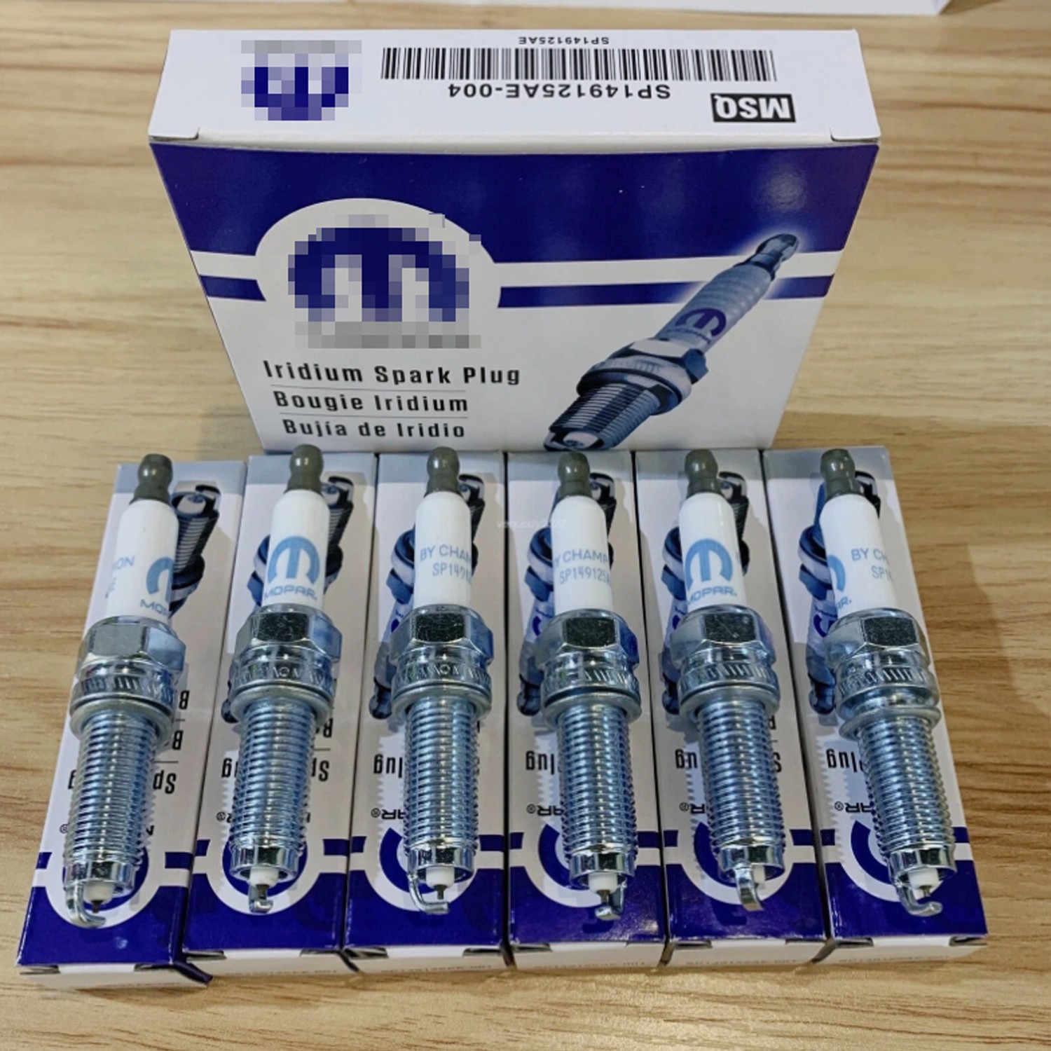 6Pcs Iridium Spark Plugs OEM SP149125AE for 2011-2021 Crysler Dodge Jeep 3.6L