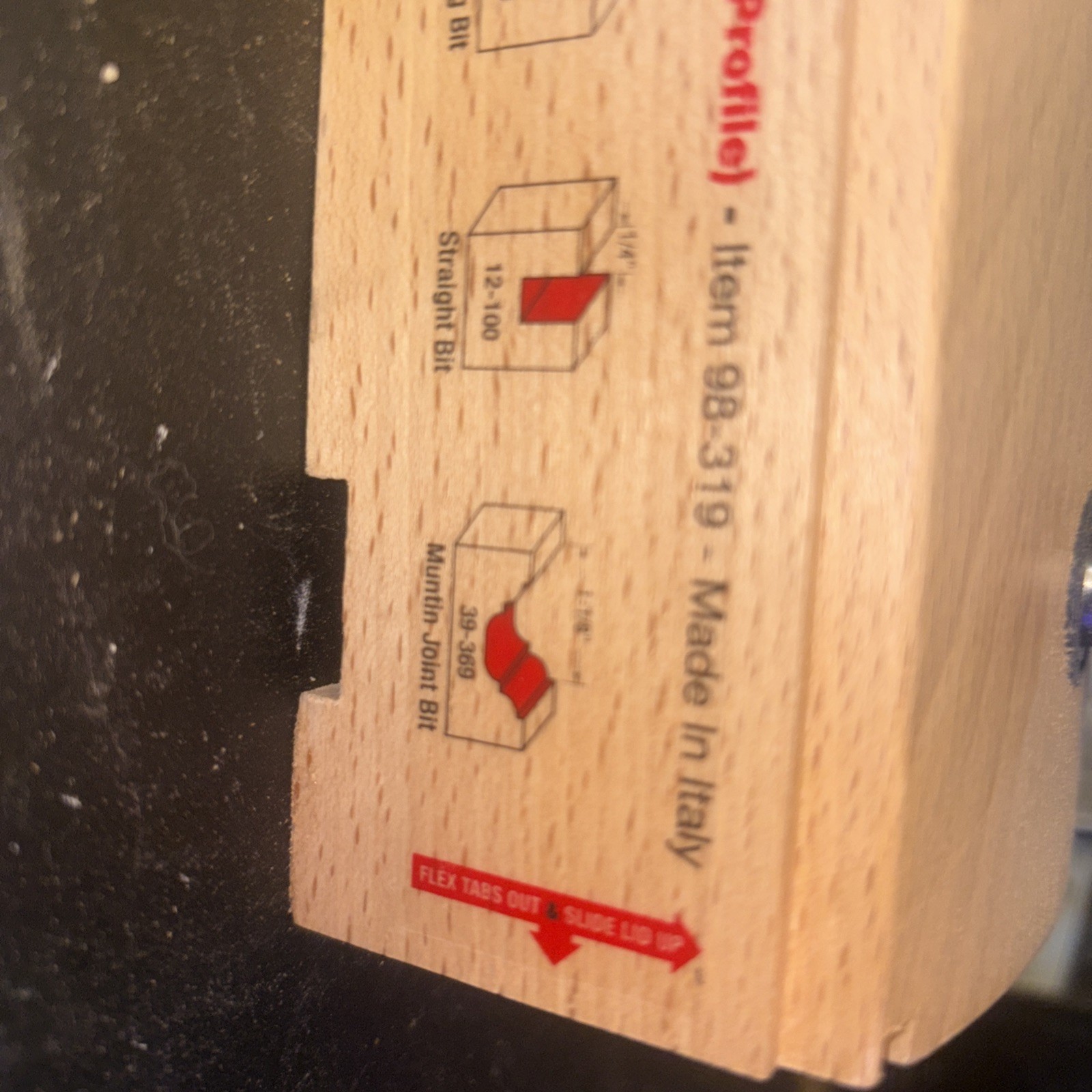 Freud 98-319 5 Piece French Door Bit Set