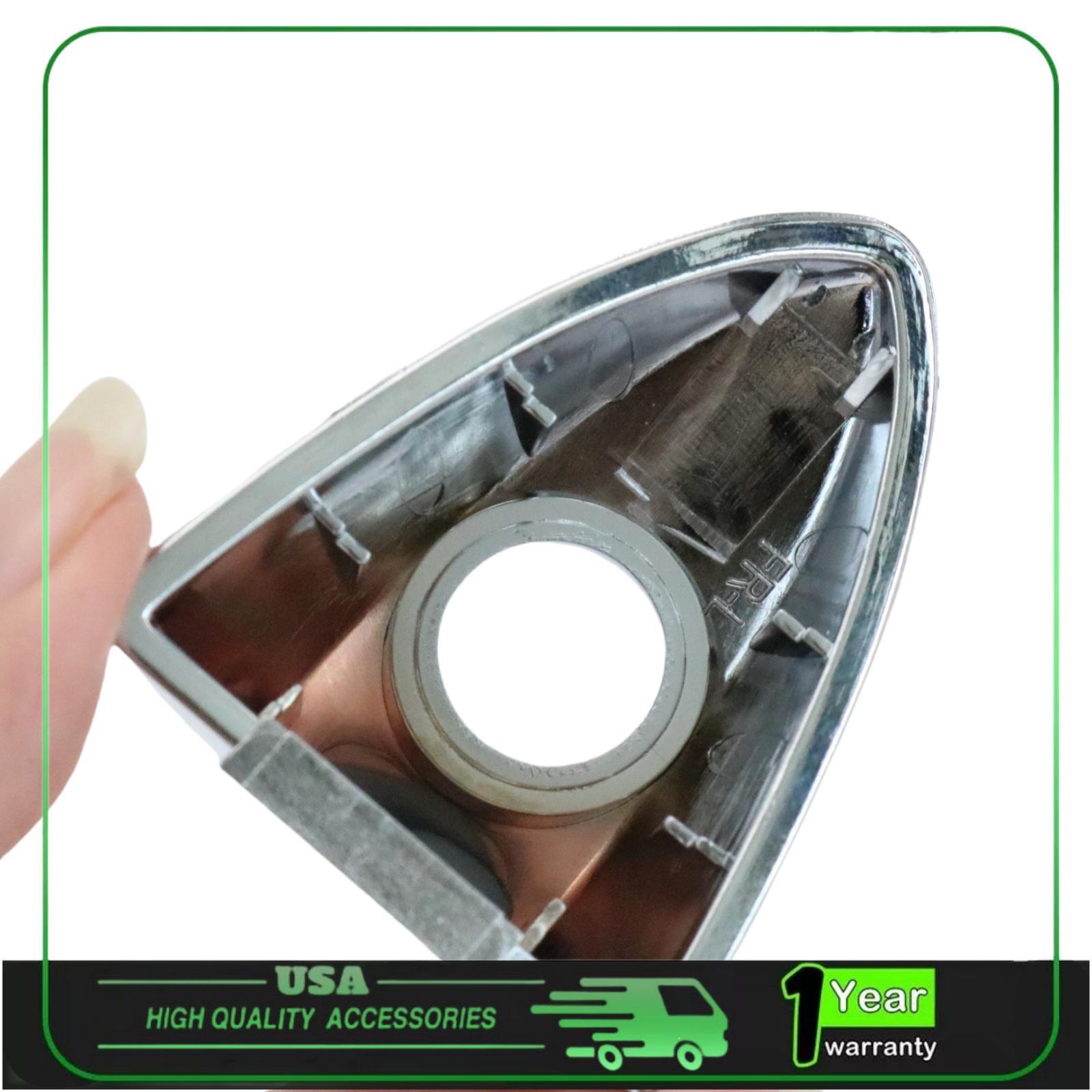 Door Handle Key Bezel Cover Chrome Front Driver Side For 2013-2017 Honda Accord