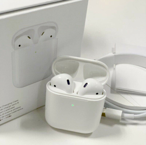 AppIe Earphone (2nd Generation) Wireless In-Ear Headset W/ Charging Case