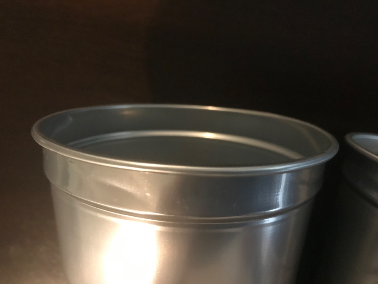 Atlanta Braves Stadium 22oz 2-Metal Aluminum Beer Cups ~ Coors Light / Ball