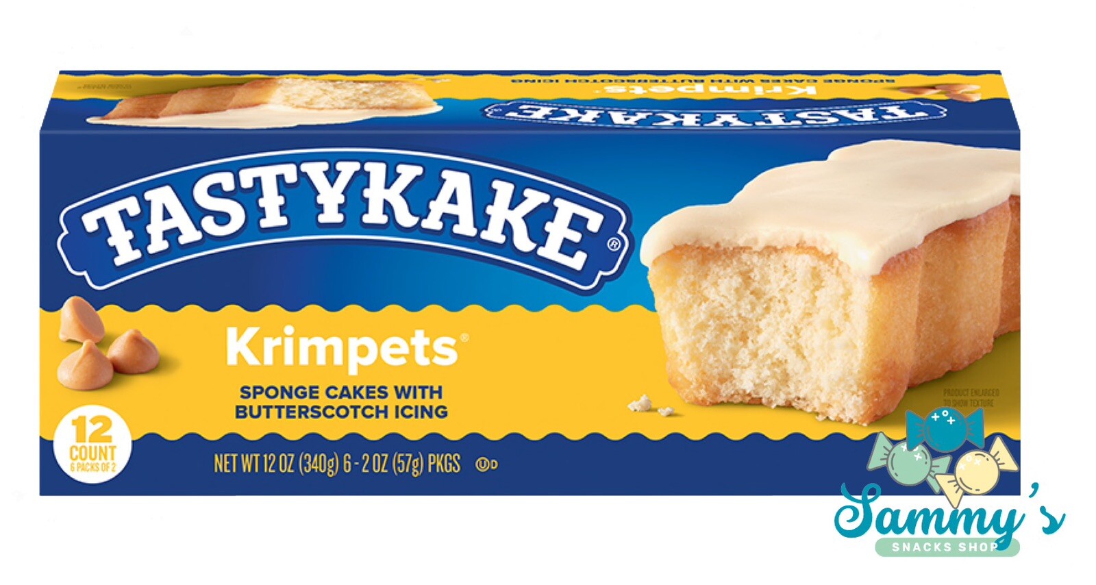 Tastykake Butterscotch Krimpets Box