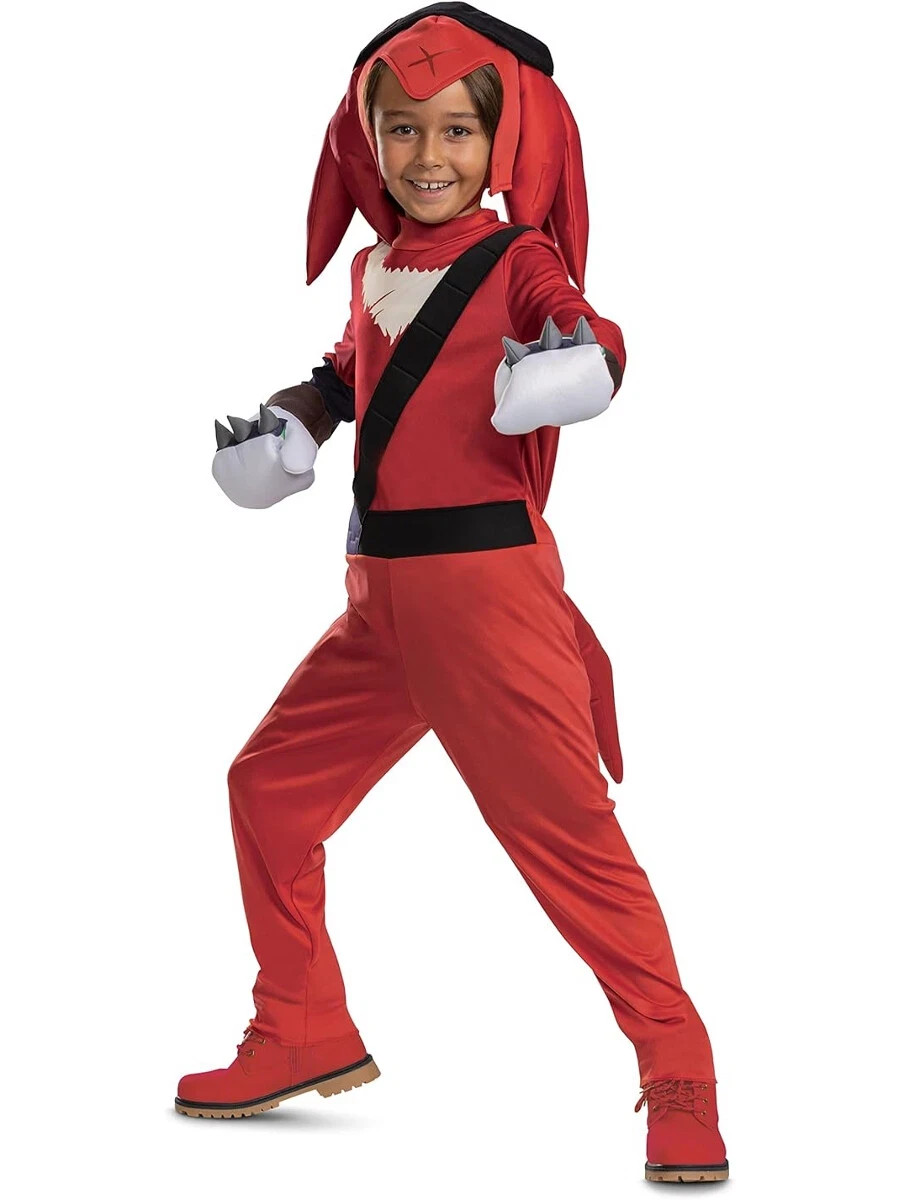 Sonic The Hedgehog Prime Renegade Knucks Costume Size small 6/7 Child new