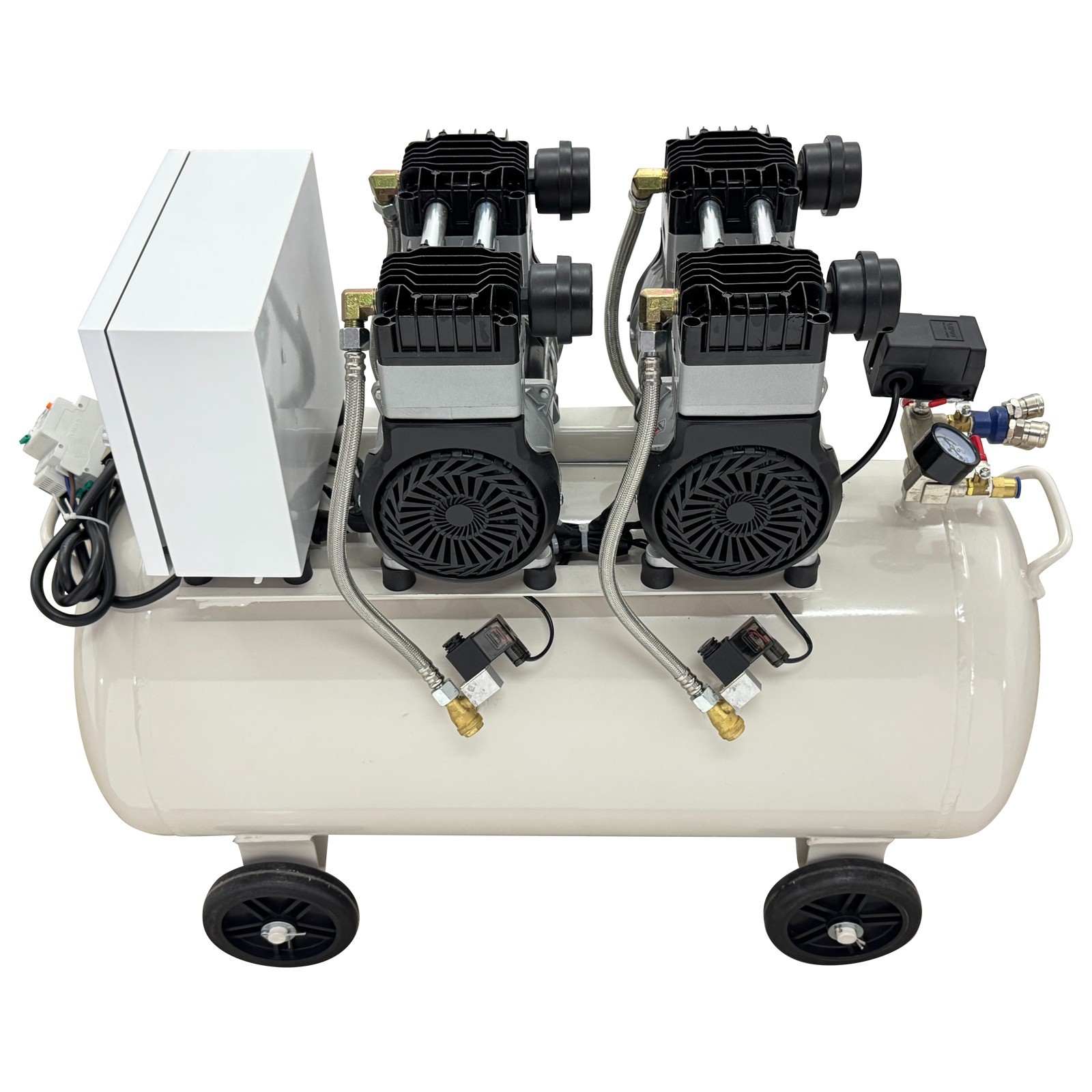 Commercial Auto Dough Divider & Dough Pastry Press Machine W/Air Pump 300-500g