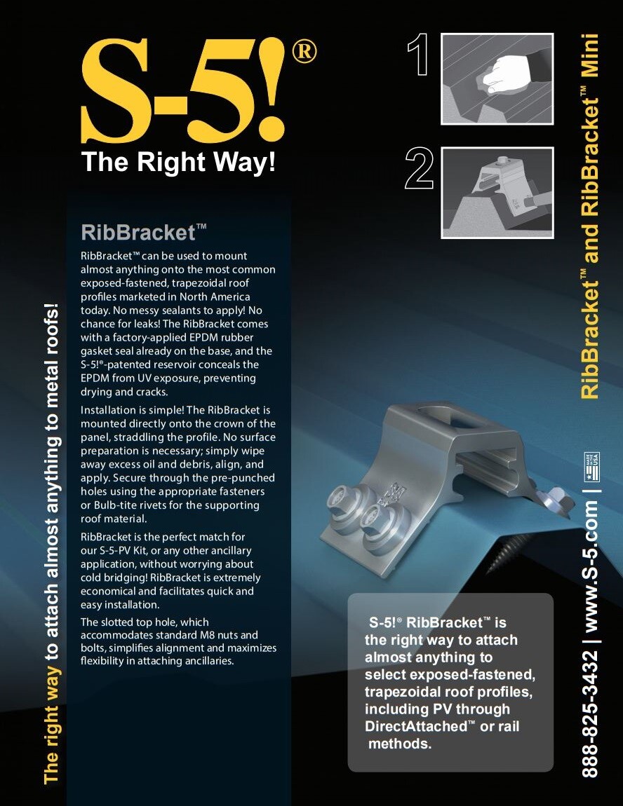 S-5! RibBracket Original Mounting Bracket