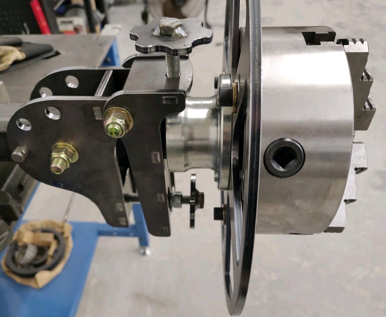 Roll Out Wheel Kit Pipe Welding Laser Cut Mark Graves Grinders