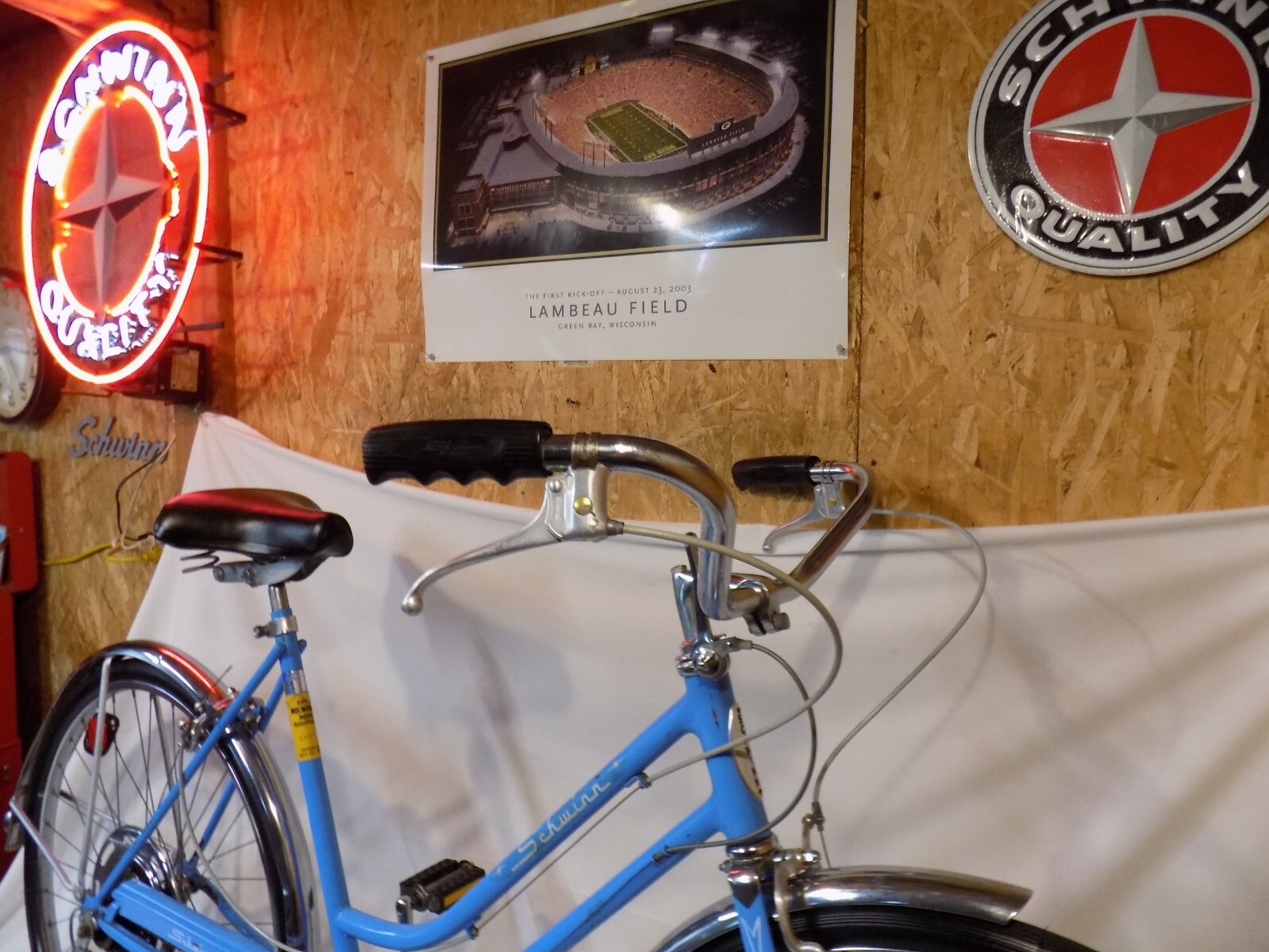 1974 SCHWINN COLLEGIATE 5-SPEED OPAQUE BLUE CRUISER BIKE SPEEDSTER BREEZE RACER