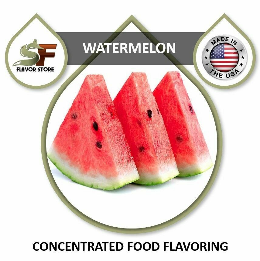 Watermelon Food Flavor, Flavoring Concentrate 1oz/30ml - 4oz/120ml