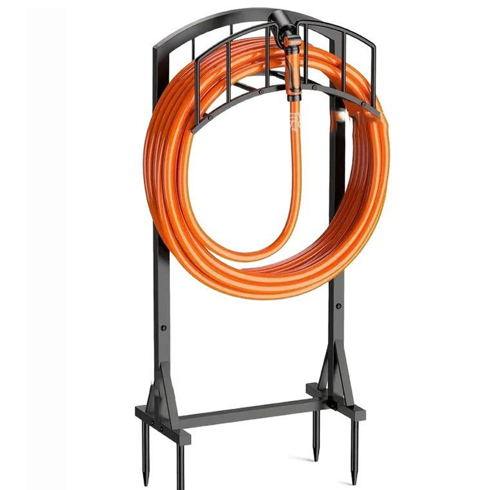 Heavy Duty Garden Hose Holder - Upgraded Water Hose Holder Holds 151-feet Hose