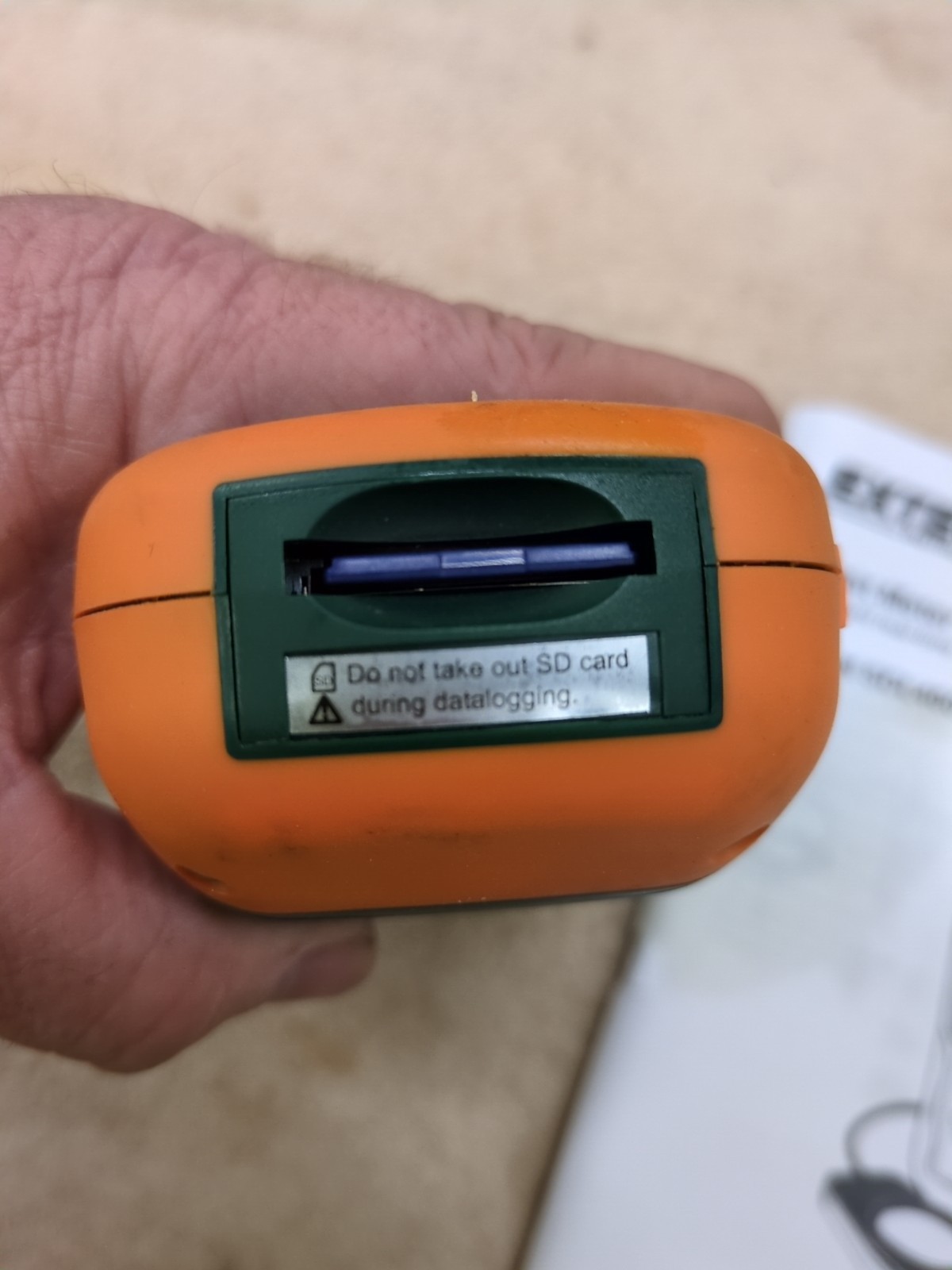 NOS Extech SDL400 Light Meter Datalogger Lumens LUX Foot-Candle/s ED4U 4082