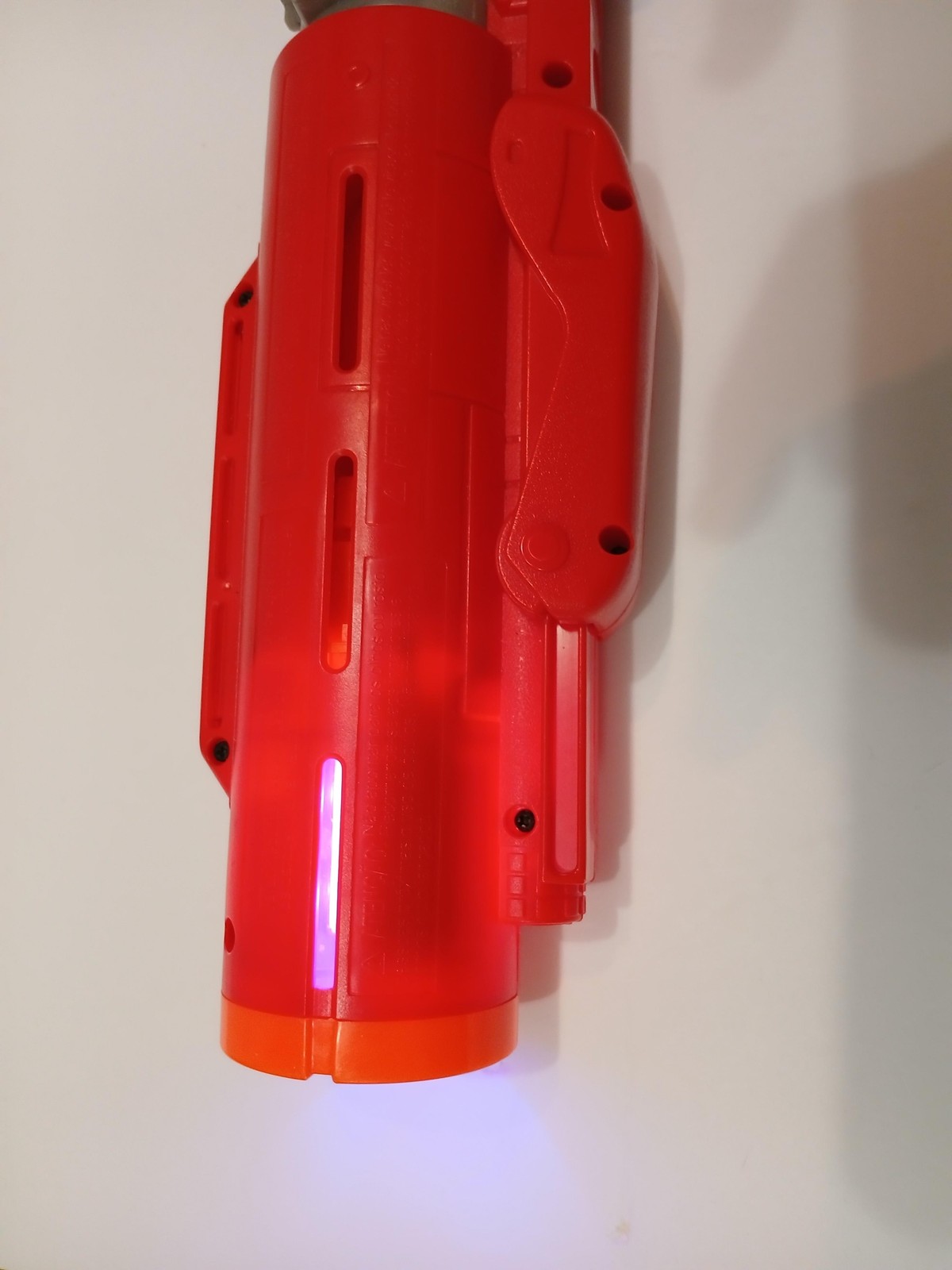 Disney Star Wars Red Gray Light Up Blaster Toy Gun Space Weapon Kids Roleplay