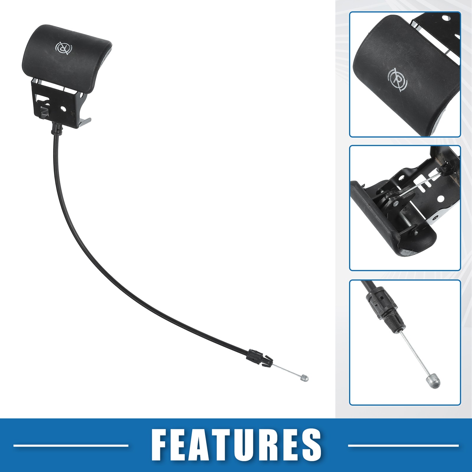 Pack of 1 For GMC Yukon XL 2500 2001-2006 Parking Brake Release Cable w/ Handle