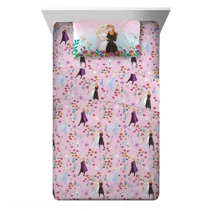 Disney's Frozen 3-Piece "Enchanted Spirit" Twin Sheet Set