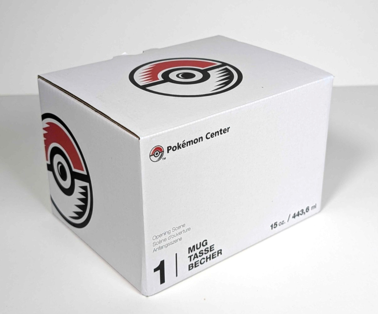 Official Pokémon Center Opening Scene Mug | 15 oz - Gengar Nidorino Retro - New