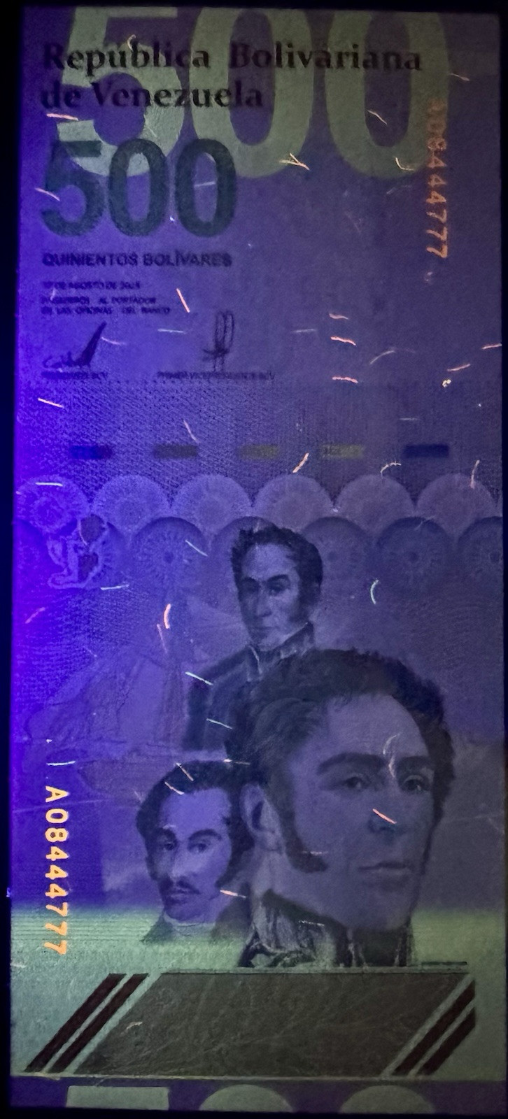 VENEZUELA 500 DIGITALES 2023 Qty 25 UNC 500 million bolivar soberano New USA