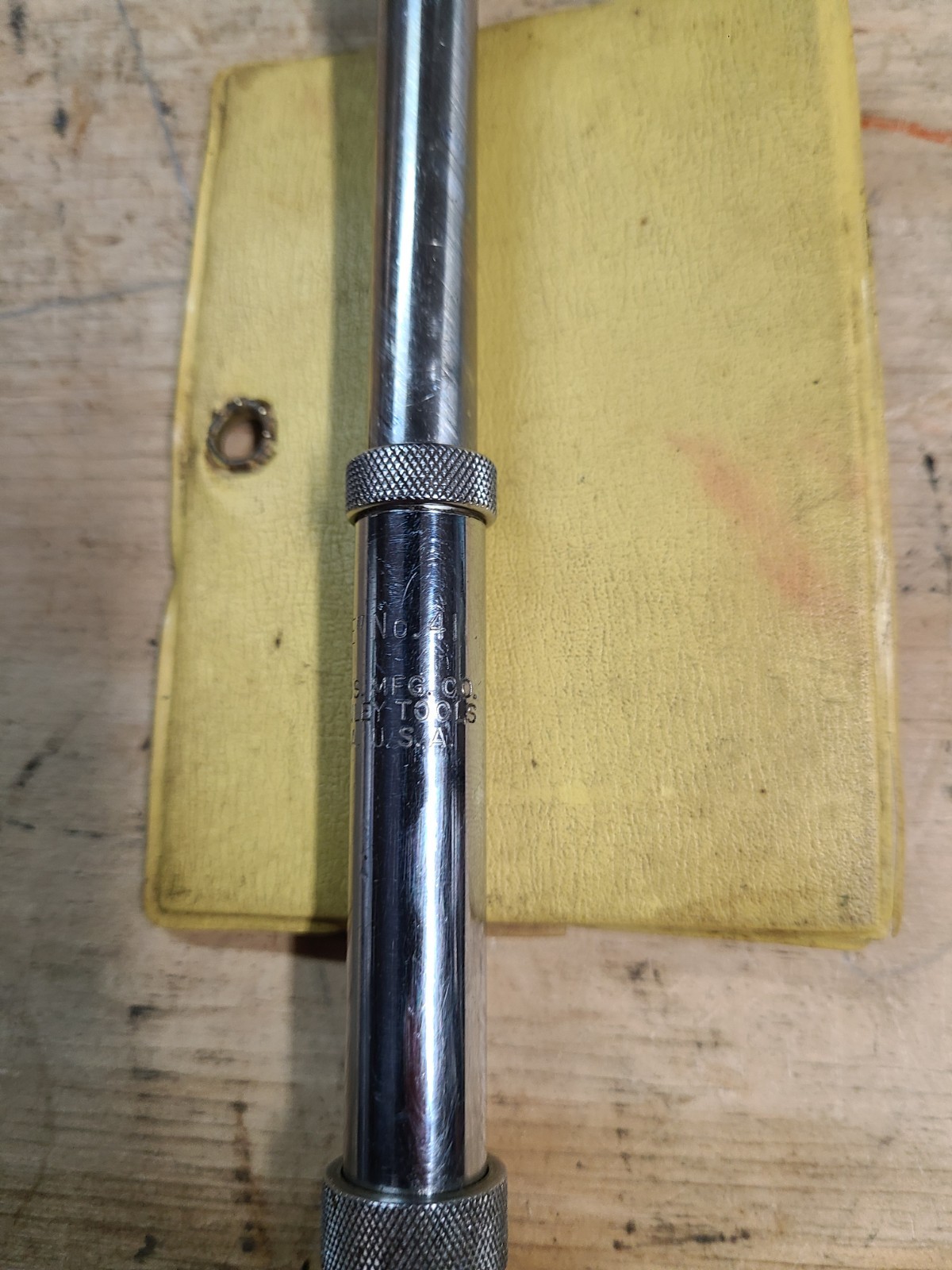 North Bros YANKEE No. 41 Push Drill w/ Bits Some NOS USA Stanley Vintage