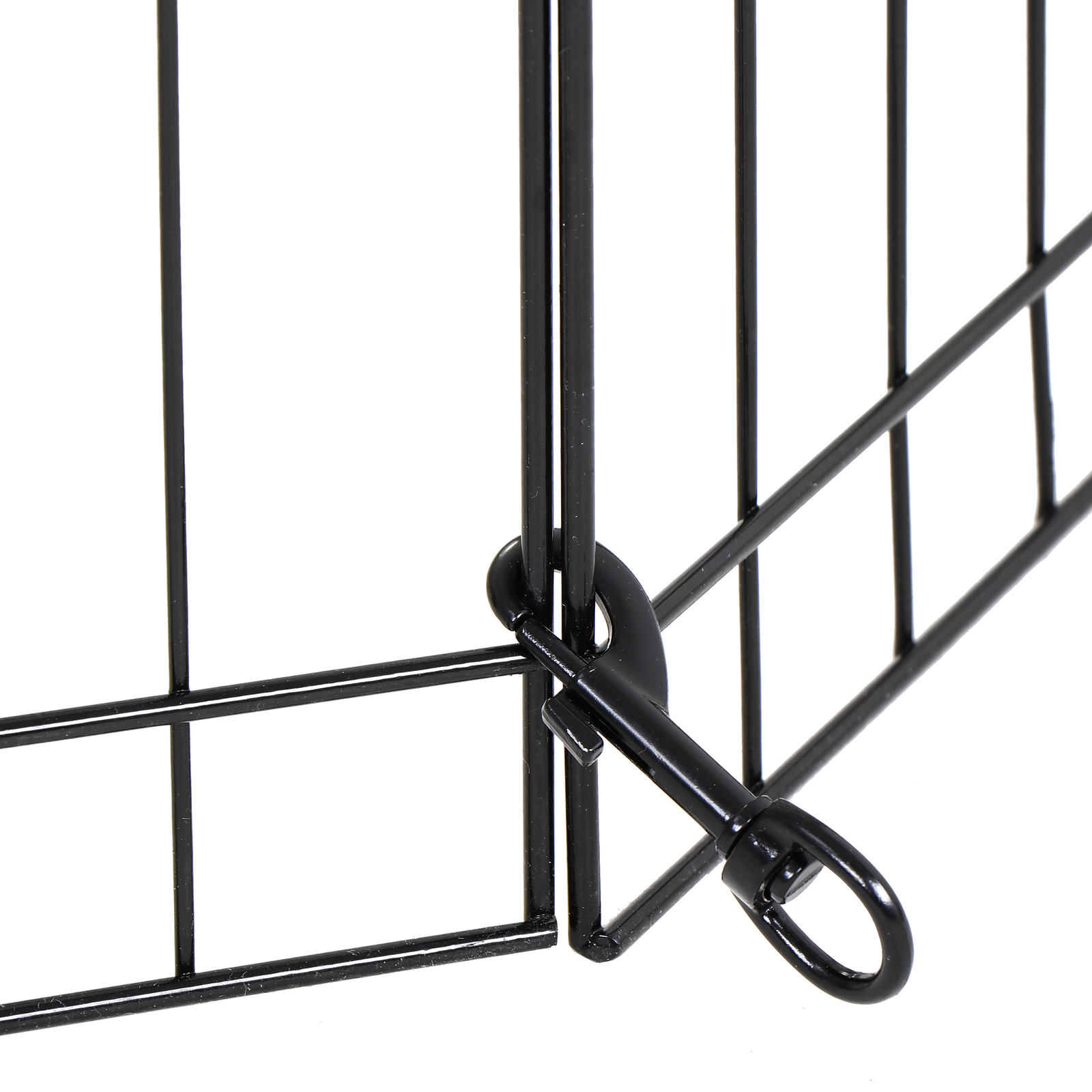 Dog Playpen 24" 8 Panels Foldable Exercise Pen Pet Playpen Fence Indoor Outdoor