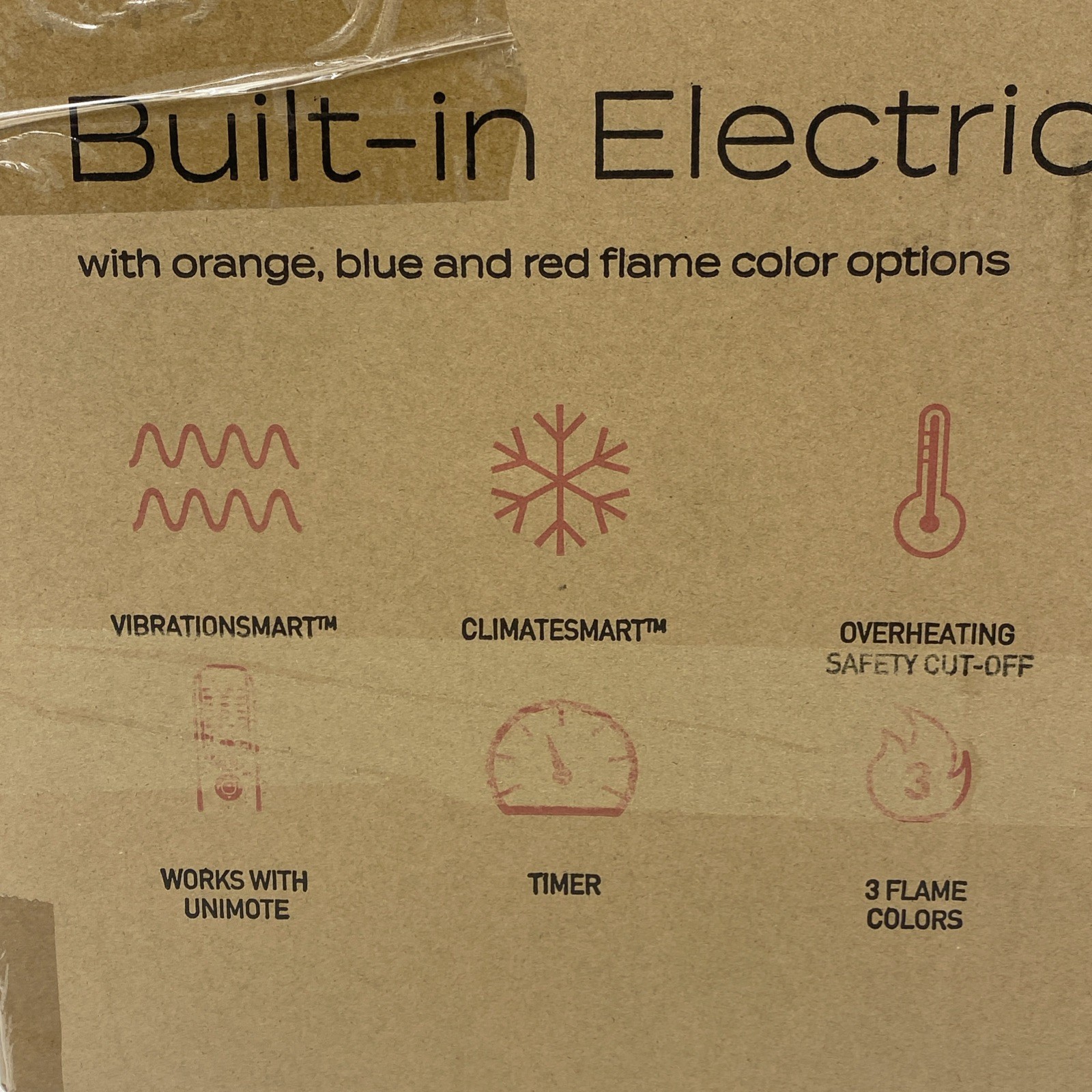 FURRION 30” Built In Electric Fireplace Kit Black FF30SC15A-BL RV Camper Remote