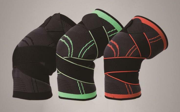 Knee Sleeve Compression Brace Support For Sport Joint Pain Arthritis Relief