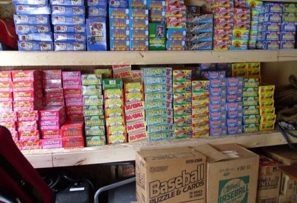 Unopened Vintage Baseball Card Packs From Estate Sale! 200+ Cards Per Lot! 