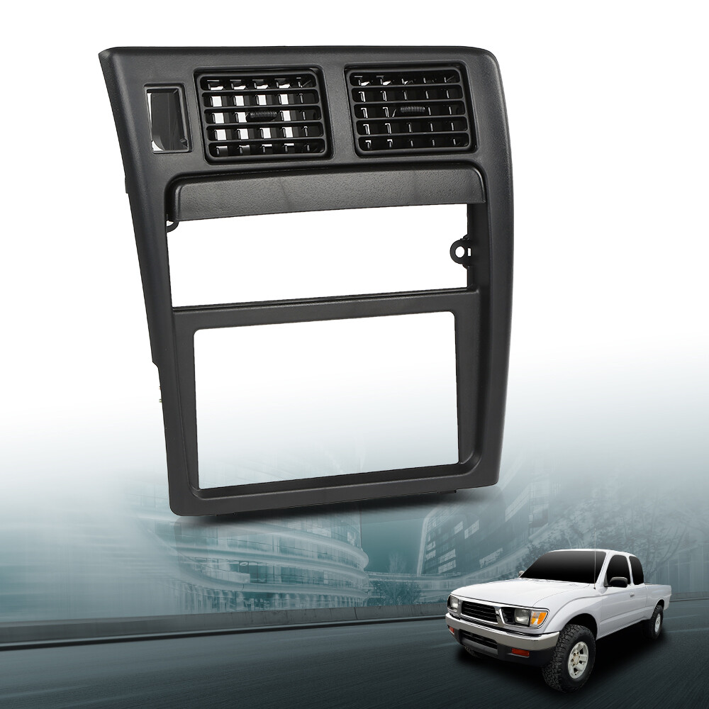 For 95-97 Toyota Tacoma Dash Center Air Vent Radio Bezel Trim Panel Cup Holder