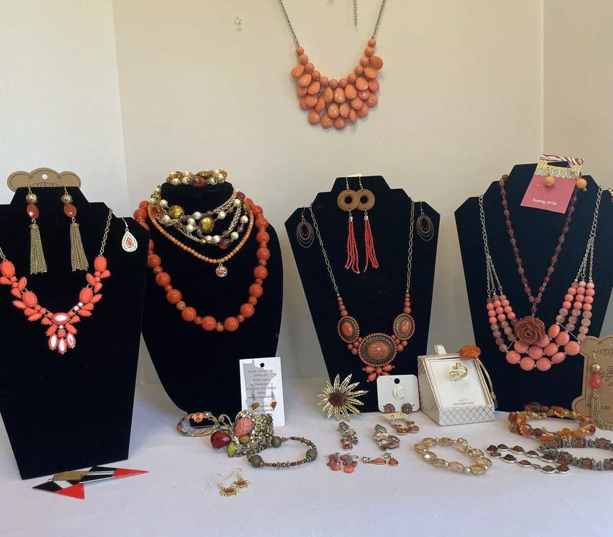 Mystery Vintage- Now 1/2 Pound All Wearable Jewelry Lot Some Signed, A Few 925