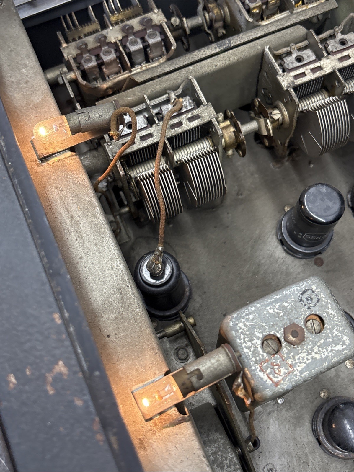 Hallicrafters SX-25 Super Defiant HF Communications Tube Receiver Works