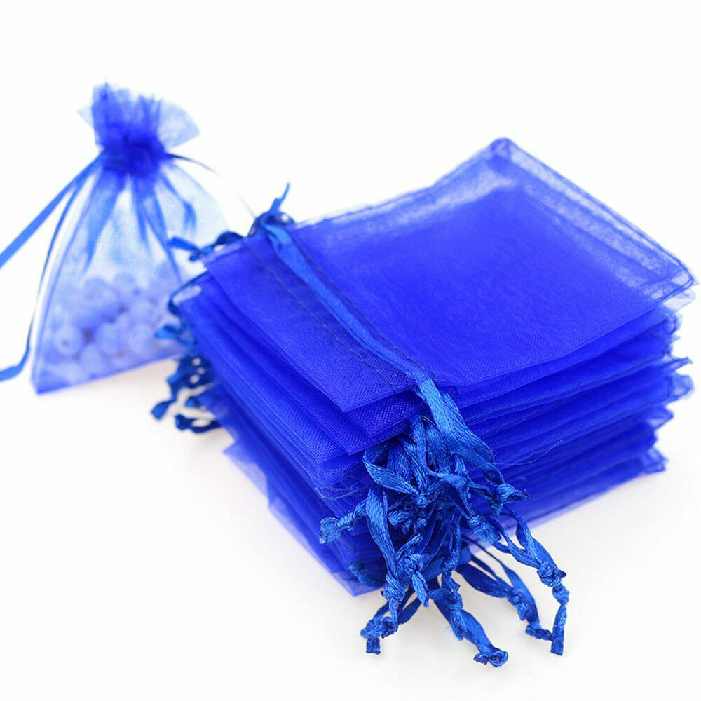 New "4x6" Drawstring Organza Bags Jewelry Pouches Wedding Party Favor Gift Bags