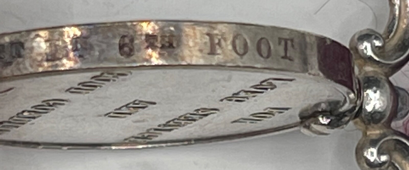 RARE ORIGINAL BRITISH ARMY LS&GC MEDAL OFFICIALLY IMPRESSED NAMED WARWICKSHIRE