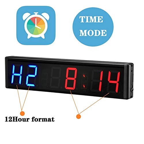 Interval Timer GYMLED Fitness Gym Home Tabata MMA Boxing Count Down and Up