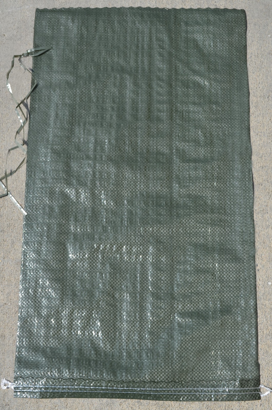 Military Style OD Heavy Duty Sandbag Sand Bags - 26" x 14" Sandbags Poly Bags