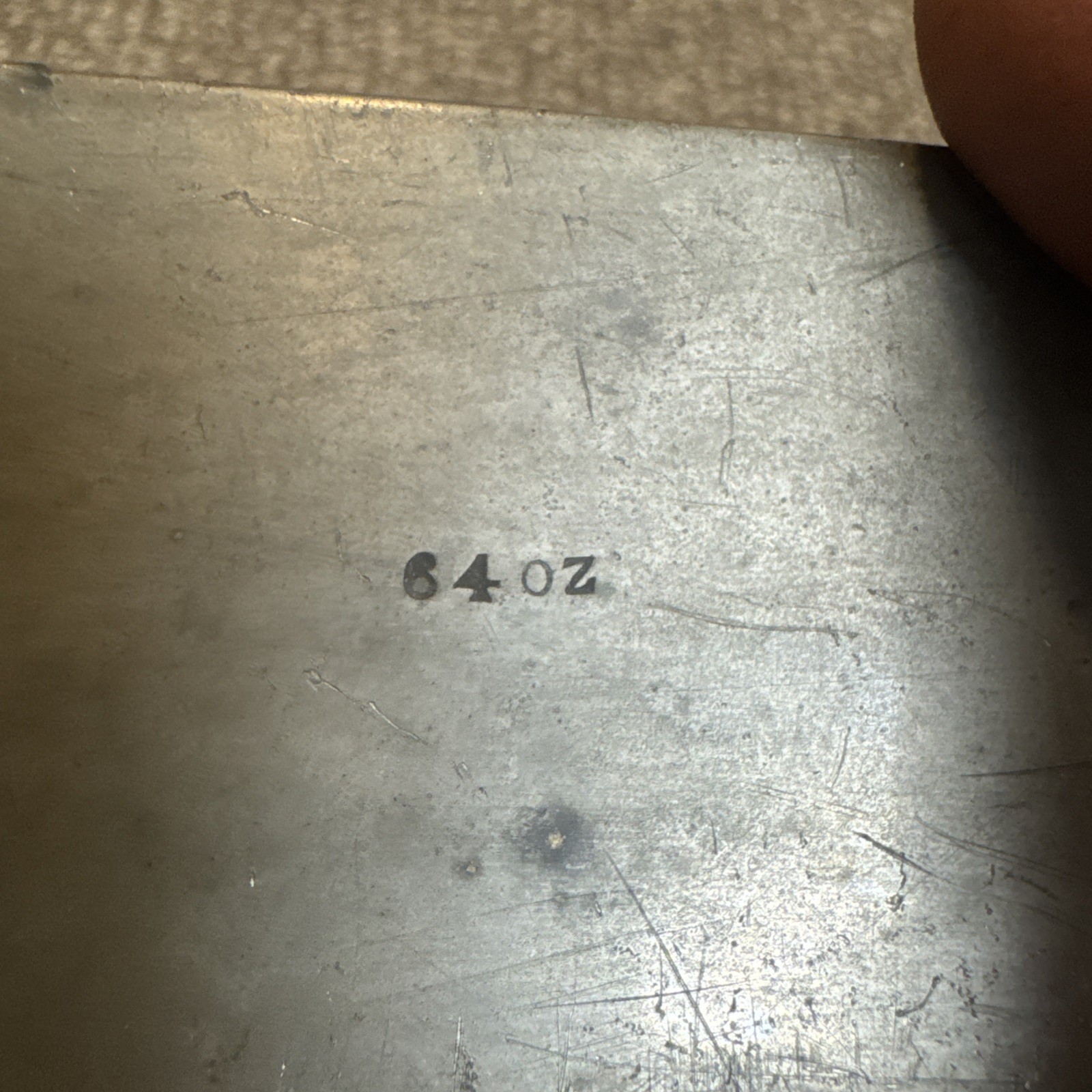 Abercrombie & Fitch Leather Prohibition Bootlegger Briefcase Liquor Flask 2x64oz