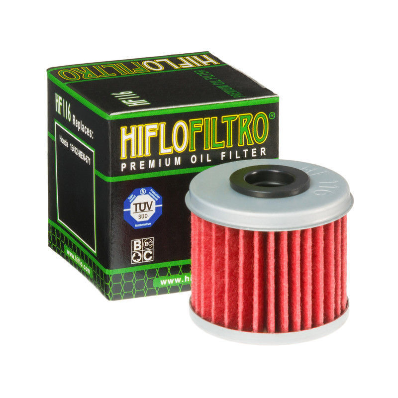 Honda TRX450R TRX450ER HiFlo Oil Filter HF116 TRX 450R 450ER - Pack of 5