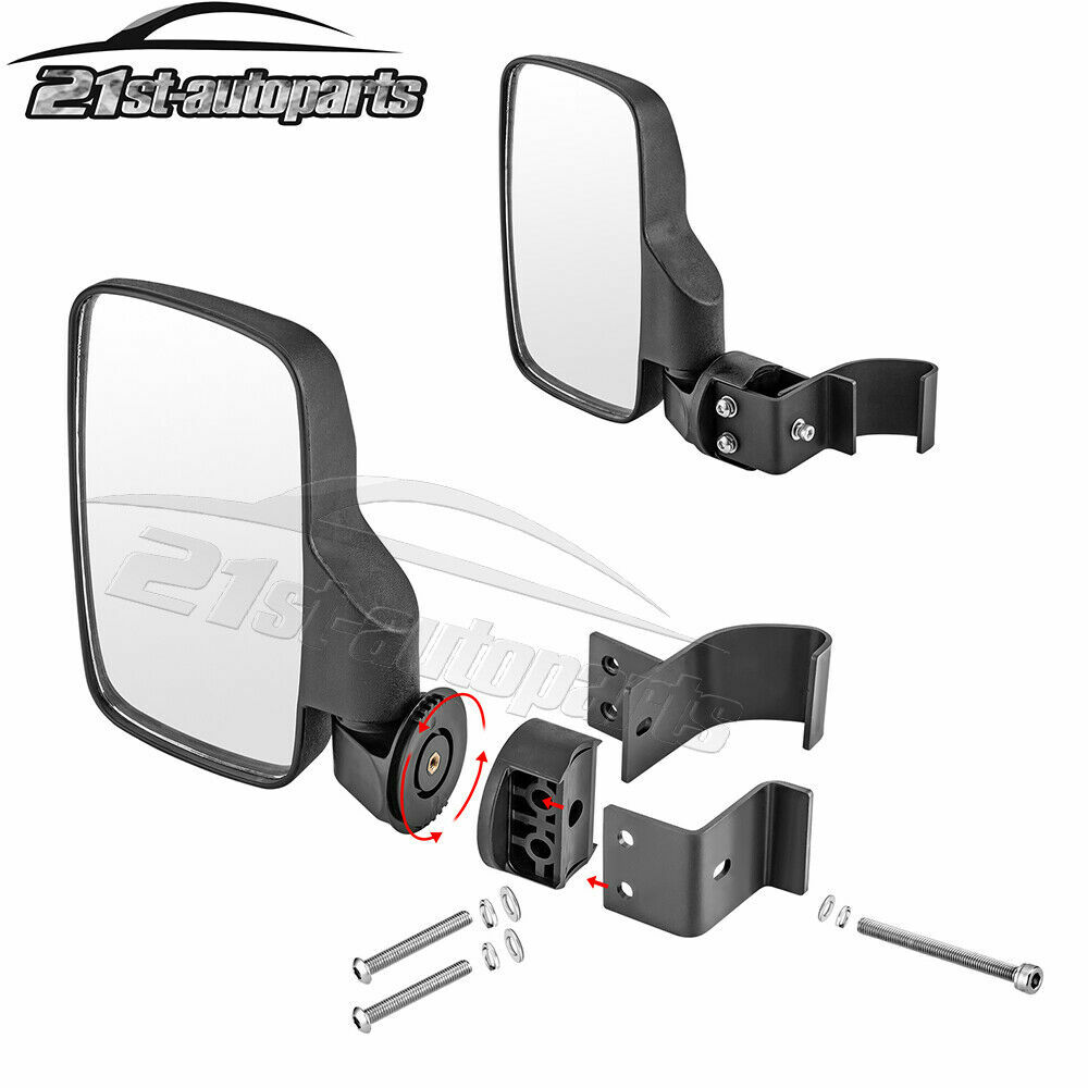 2PCS Side Rear View Mirror For Can-Am Defender 2016-2024